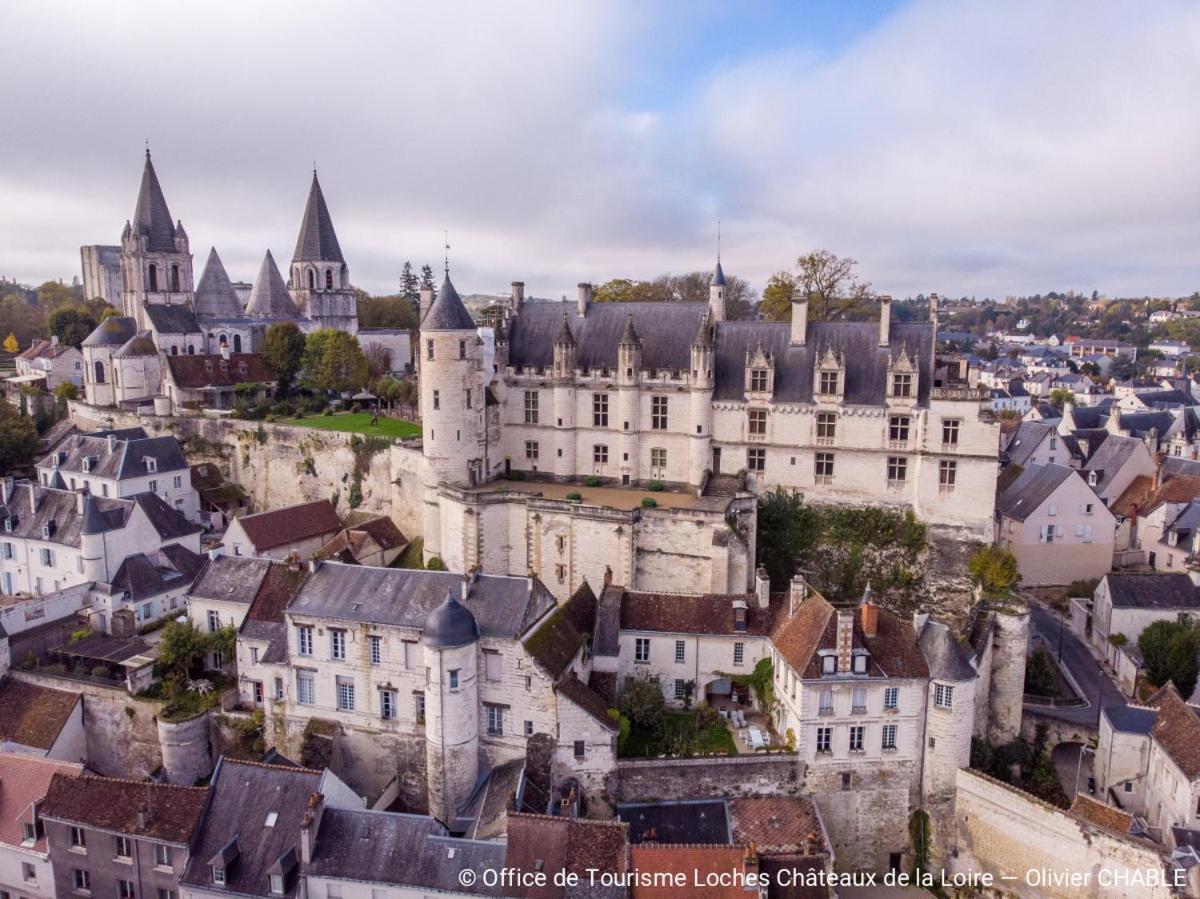 Le Perroquet Bleu Hotel La Chapelle-Blanche-Saint-Martin ภายนอก รูปภาพ