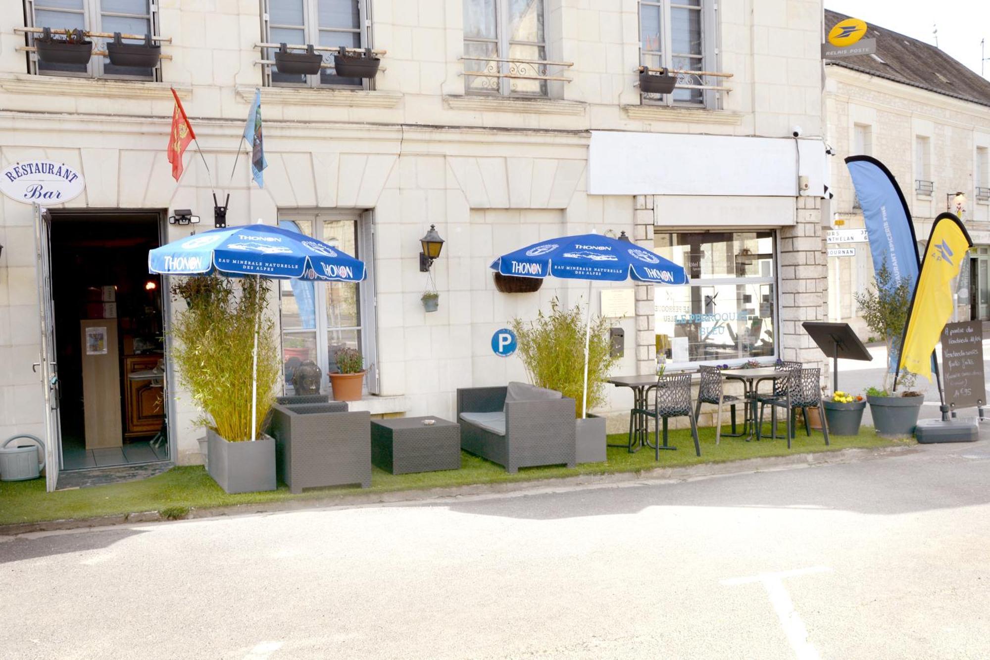 Le Perroquet Bleu Hotel La Chapelle-Blanche-Saint-Martin ภายนอก รูปภาพ